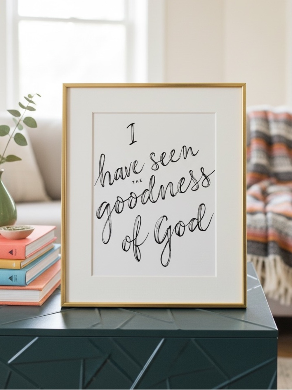 DDS Art Print, 8x10, Bible Verse, Paper Print, Unframed, Simply Series